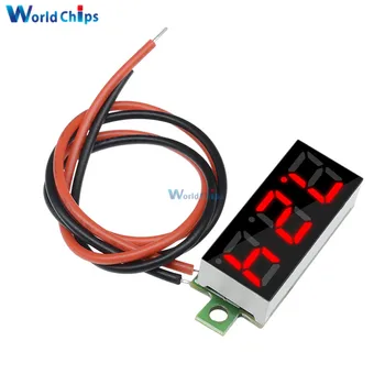 0,28 Palca 2.5 V-30V Mini Digitalni Voltmeter Napetost Tester Meter Rdeča LED Zaslon, Elektronski Deli, Pribor Digitalni Voltmeter