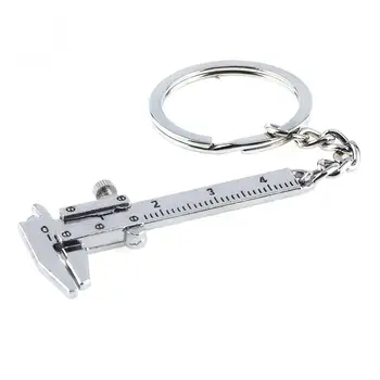 0-40 mm Mini Prenosni Cinkove Zlitine Vernier kljunasto merilo z Verigo Keychain in 1 mm Natančnost Merjenja