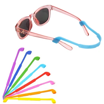 1 Kos Silikonski Očala Trak Otrok Očal, Varnostni Pas Trak Honorar Sunglasses Band Kabel, Držalo Za Očala Športne Vrv
