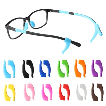 1 Par Visoko Kakovostnega Silikona, Anti-slip Držalo Za Očala Pribor Uho Kavelj Šport Eyeglass Tempelj Nasvet Brezplačna Dostava