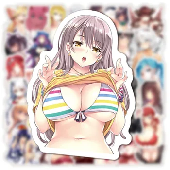 10/30/50PCS Seksi Anime Lepoto, dobro Počutje Ustvarjalne DIY Nalepke Album Skateboard Kitara Kolo Risanke Toy Nalepke na Debelo