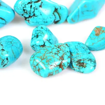 1Bag 30 g/50 g/100 g Velika Modra Howlite Turkizno Padle Kamen Rock Polirani Zdravljenje Gemstone Mineralnih Vzorec