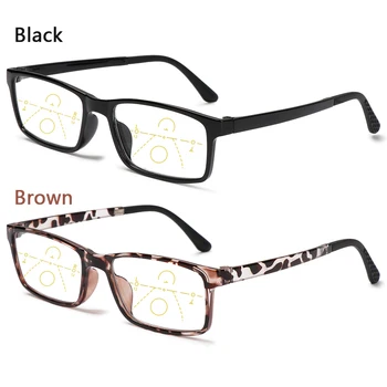 1PC Postopno Obravnavi Očala za Moške, Ženske Multifokalna Bifocal Anti-Blu-ray Obravnavi Očala Računalnik Očala + 1.0~+4.0