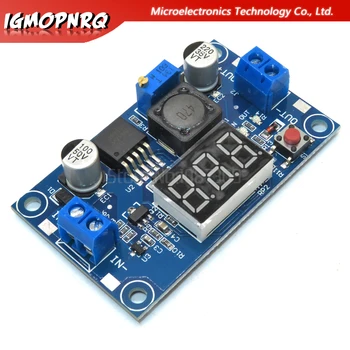 1PCS LM2596 LM2596S power modul + LED Voltmeter DC-DC nastavljiv korak navzdol napajalni modul z digitalnim prikazom