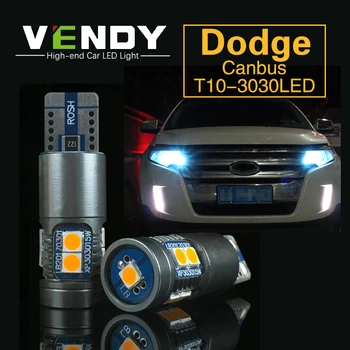 1pcs Avto LED Potrditev Luči T10 W5W 2825 194 Žarnice Canbus Žarnice Za Dodge Challenger Polnilnik Dart Durango Grand Potovanje Viper