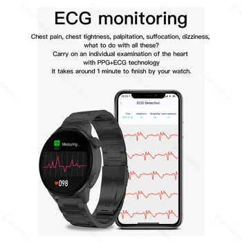 2022 NFC Pametno Gledati Moške Šport GPS Track Ure Ženske po Meri Klic Klic Srčni utrip Menstruacije Merjenje EKG Smartwatch