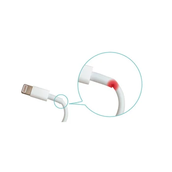 2Pcs/veliko Kabel USB Zaščitnik Slušalke Žice Kabel za Varstvo Zajema Podatke, Polnilnik linija Zaščitni Rokav Za Apple iphone 6 7 8 plus