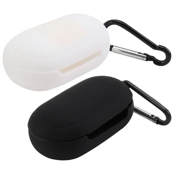 2pcs Silikonski Brezžične Slušalke Primeru Zajema Prenosne Slušalke Primeru Zaščitnik Združljiv za Galaxy Brsti Plus