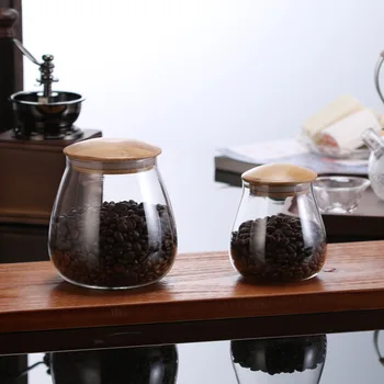 400-800Ml Ustvarjalne Gob Obliko Shranjevanja Jar Food Kava Fižol, Začimbe Zaprti Steklenici s Pokrovom Zanimivo Shranjevanje Orodja Jar