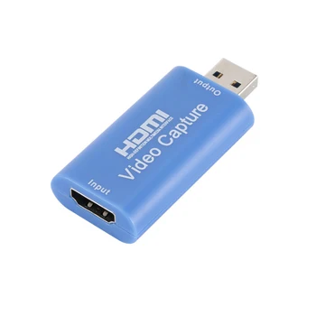 4K Video Capture Card USB2.0 HDMI-združljive Video posnetke, ki Grabežljivac Zapis Polje za PS4 Igra DVD kamere Kamere za Snemanje
