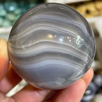 50-100 mm velikih velikosti!!Naravno bela agate kristalno kroglo quartz crystal magic zdravljenje žogo dekoracijo