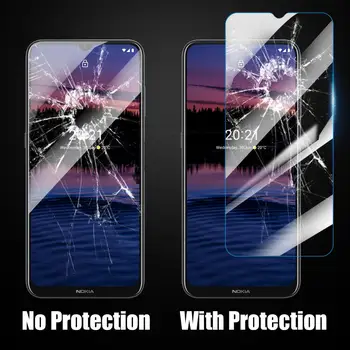 9H 2.5 D Težka Zaščitnik Zaslon Kaljeno Steklo Za Nokia G300 C30 C10, C20 G10 G20 C3 C2 C1 C01 Plus Jasno, Zaščitno Steklo Film