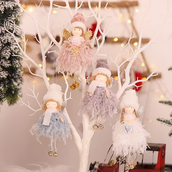 Angel Doll Vesel Božič Okraski Za Dom 2021 Navidad Noel Božič Okraski Božič Drevo Decor Cristmas Darilo Novo Leto 2022