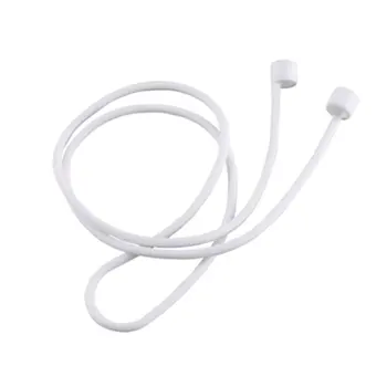 Anti-Izgubil Silikonski Slušalke Vrv Imetnik Kabel Za Apple iphone X 8 7 AirPods Brezžične Slušalke Ovratni Pašček Kabel Niz
