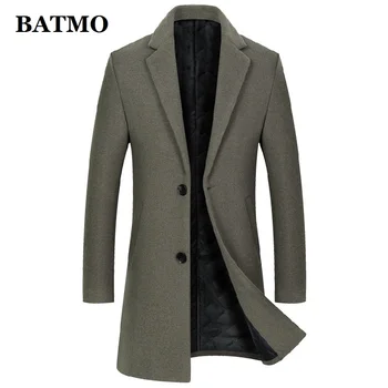 BATMO 2021 nov prihod jesenski in zimski volne jarek plašč, moški, moški plašč, moški suknji M8821