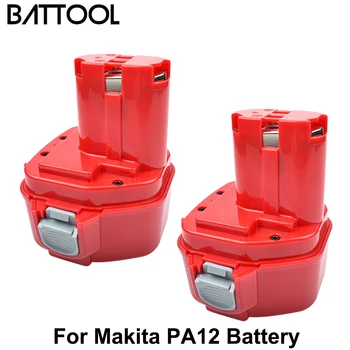 Baterija za ponovno polnjenje PA12 12v 4000 mah NI-MH Baterija Za Makita 1220 1222 1222 1233 1234 1235 1235F ročna Orodja Baterije