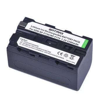 Batmax 4pcs 5200mAh NP-F750 NP-F770 Baterija za Sony NP F970 F960 CCD-TR917 CCD-TR940 CCD-TR101 CCD-TRV215 CCD-TRV58 V1J z1