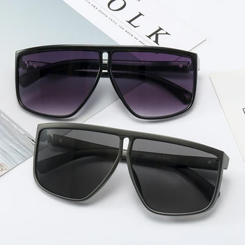 CRIXALIS Prevelik Kvadratnih sončna Očala Za Moške blagovne Znamke Anti Glare Vožnjo sončna Očala Ženske Modni Ravno Vrh Očala Moški UV400