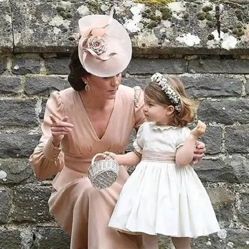 Cekcya Španski Baby Oblačenja Dekle Royal Princess Obleke Žogo Dekleta Rojstni Dan Obleke Za Malčke Čipke Haljo Otrok Boutique Oblačila