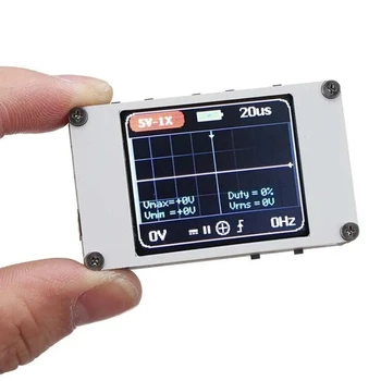 DSO188 Ročni Mini Žepni Prenosni Ultra Majhnih razširljiv odprtokoden Kit 1MHz pasovne širine 5MS/S frekvenco Vzorčenja Analyzer