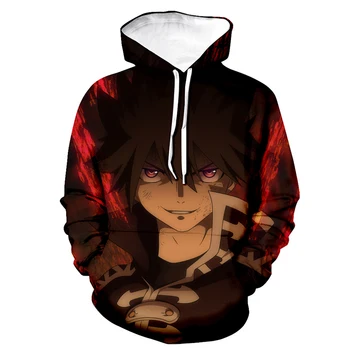 Fairy Tail 3D Tiskanih Moda Hoodies Moški/Ženske Priložnostne Anime Ulične Hooded Majica Trendy Puloverju Hip Hop Hoodie Unisex