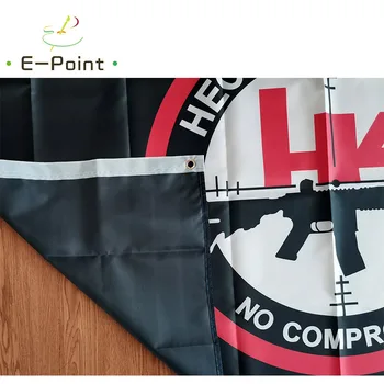 Heckler & Koch Pištolo HK Zastavo 3 m*5 m (90*150 cm) Velikost Božični Okraski za Dom Zastava Banner Notranja Zunanja Dekor M5
