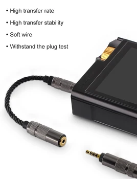 Hi-fi Bilance Avdio Kabla 2,5 mm do 3,5 mm/2,5 mm na 4,4 mm/3,5 na 2,5 mm/4.4 2,5 mm/4.4 3,5 mm Slušalke Uravnoteženo Pretvorbo Kabel