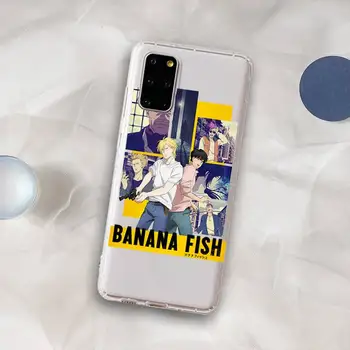 Japonske Anime Banana Ribe Primeru Telefon Za Samsung 51 30-ih 71 21s 70 10 31 30 52 12 40 S20 21 lite plus UlTRA