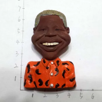 Južnoafriški Predsednik Nelson Mandela Kip Creative 3D Hladilnik Magneti Turističnih Spominkov Hladilnik Magnetne Nalepke
