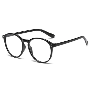 Končal Kratkovidnost Očala Ženske Moški Klasična Okrogla Očala za Lady Kratkovidno Eyeglass Recept Unisex Očala -1.5 -6.0