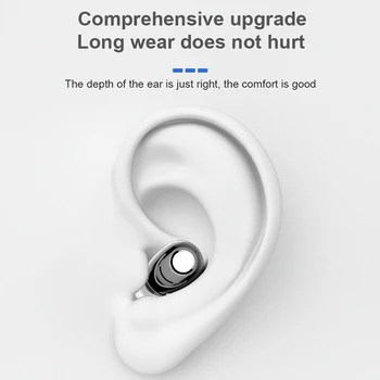 L16 Mini Enem Ušesu, Slušalka Bluetooth Zmanjšanje Šuma Vetra Stereo Bluetooth 5.0 Čepkov Z Mikrofonom, Ki Je Primerna Za Pametne Telefone