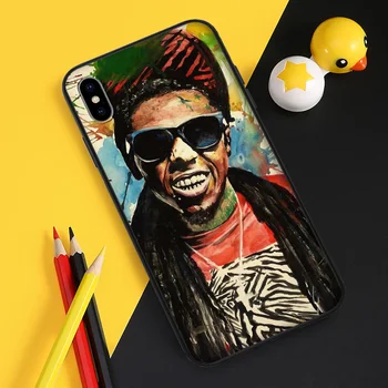 LS115 Lil Wayne Tha Carter V Mehko Silikonsko Ohišje za iPhone 13 12 11 X XS XR Pro Mini Max 8 7 6 6s Plus 5s 5 MP
