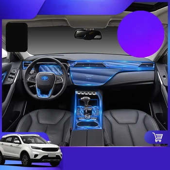 Lsrtw2017 TPU Pregleden Avto Notranje zadeve Centralni Nadzor Zaščitno folijo za Ford Ozemlju 2019 2020 Notranja Oprema