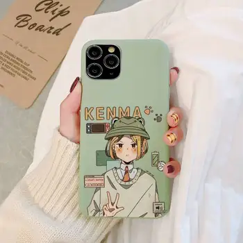 MaiYaCa Kozume Kenma Haikyuu Anime Telefon Primeru, Mehka, Barva za iPhone 11 12 13 mini pro XS MAX 8 7 6 6S Plus X XR