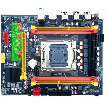 Matične plošče, Set X79 LGA 2011 USB2.0 PCI-E NVME SSD DDR3 Podporo REG ECC Pomnilnik X79 M. 2 Matično ploščo s spominom