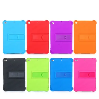 Mehko Silicij za Celotno Telo, Zaščitna torbica Za iPad mini 5 A2124 A2126 Stojalo Cover za ipad MINI 1 2 3 4 5 Tablet Primeru