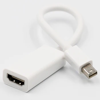 Mini DP za HDMI in združljiv Kabel usb Pretvornik Napajalnik 4K 1080p Mini DisplayPort in Zaslon Vmesnik Za Apple Mac Macbook Pro Air Prenosnik