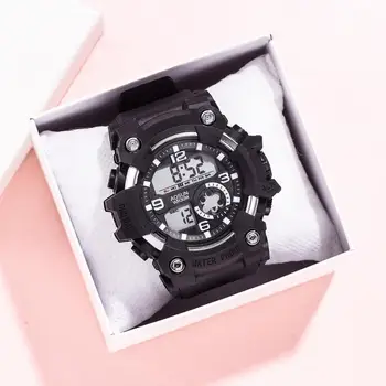 Modni Moški Športni Watch Elektronski Watch LED Watch Moških Priložnostne ročno uro Digitalni Watch Relogio Masculino