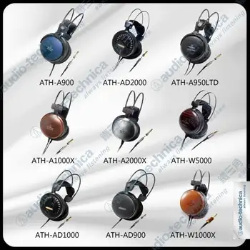 Nadomestne blazinice za Ušesa Združljiv za Audio-Technica ATH-A500X ATH-A700X ATH-A900X ATH-A950LP ATH-A1000X slušalke blazine