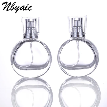 Nbyaic1Pcs25ml Kristalno Stekleničke Parfuma Mini Prenosni Potovanja Polnjenje Parfum Brizganje Prazno Steklenico Anodiziranega Aluminija Črpalka Za Brizganje