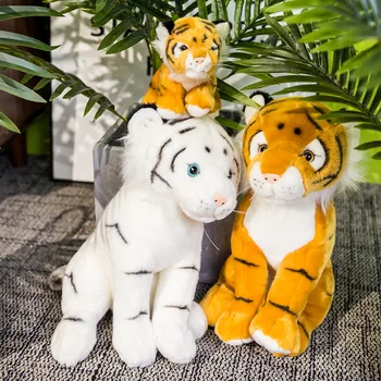 Nov Lep Tiger Plišastih Igrač Srčkan Simulacije Lutka Polnjene Mehko Pravi, Kot So Živali, Igrače Za Otroke, Otroci Soba Dekor Darilo Za Rojstni Dan
