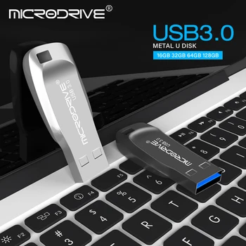 Nov prihod Usb 3.0 ključ Chian USB Flash Drive Kovinski Pendrive 32GB 64GB 16GB Pendrive Nepremočljiva USB Flash Memory Stick