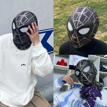 Novi Spider Doma Vrhunsko Junak Verz Morales Raimi Vidni Polno Kapuco Maska za Odrasle, Otroci Mens Otrok Halloween Cosplay Rekviziti