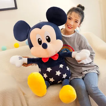 Polnjene Mickey&Minnie Mouse Lutka Plišastih Igrač Mehko Star Mickey Minnie Lutke Blazine Blazino, Rojstni dan, Poroka, poslovna Darila za Otroke Otrok