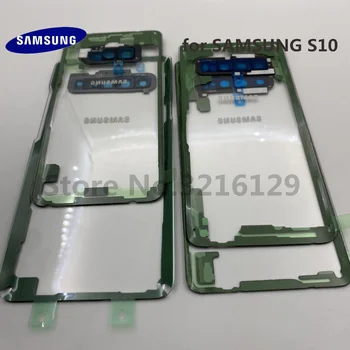 Pregledna Perspec Za SAMSUNG Galaxy S10E S10+PLUS 5G S20 Nazaj Zaščitno Steklo Gorilla Pokrovček Baterije Zadnja Vrata Primeru Stanovanj