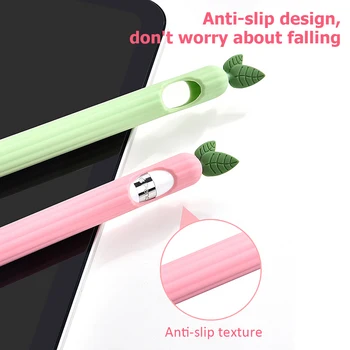 Prenosni Za Apple Svinčnik 1 1. Anti-izgubil Primeru Za Apple Svinčnik 1 Gen Ohišje Za Ipad dodatna Oprema Pokrov Zaščitni Silikonski Rokav