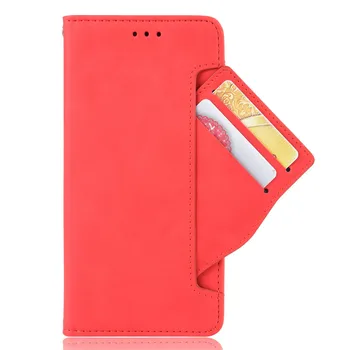 Primerna za Wiko Prikaz 5 plus magnetni flip primeru telefon usnje multi-card Wiko Prikaz 5 luksuznih denarnice, držala namestite zaščitni pokrov