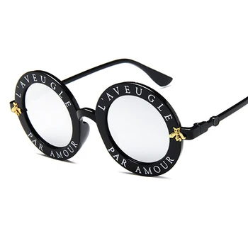 RILIXES Najnovejši Retro Okrogla sončna Očala Ženske blagovne Znamke Oblikovalec Letnik Gradient Odtenki sončna Očala UV400 Oculos Feminino Lentes