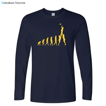 Razvoj Rugby Majica za Moške Priložnostne Bombaža T-majica, Dolg Rokav Majice s kratkimi rokavi Moški Jeseni Nove Ulične Mens Oblačila Vrhovi
