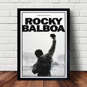 Rocky Balboa Film Kritje Poster Tiskanje Umetnosti Steno Platno Slikarstvo, Spalnica, Dnevna Soba Dekoracijo Doma (Brez Okvirja)